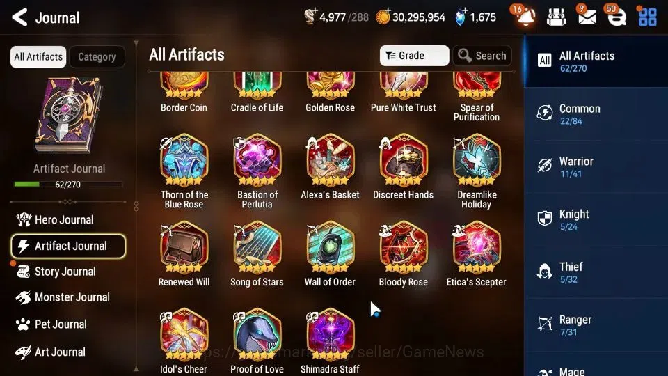 Epic Seven Accounts Limited Hero GLOBAL Unverif|NewEra|8 ML(LC Bellona,DP Aria,DBSenya,Etc)+Rinak,AFSFlan|PoH ON|1,6K 8