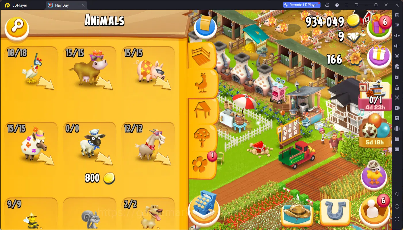 Hay Day Accounts Lvl 54|Silo Storage 786/825|Barn Storage 986/3000| image 3