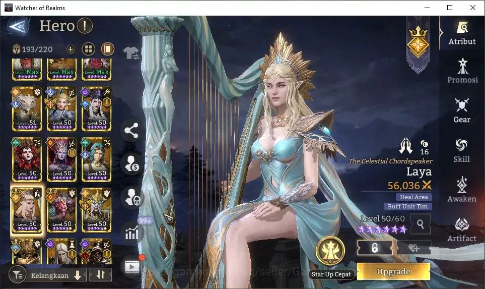 Watcher of Realms Accounts GLOBAL 60x|Lv67 2,8M Power|6 Lord[Rivenhald,Solcad image 11