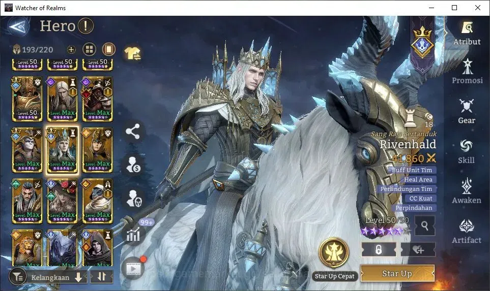Watcher of Realms Accounts GLOBAL 60x|Lv67 2,8M Power|6 Lord[Rivenhald,Solcad image 12