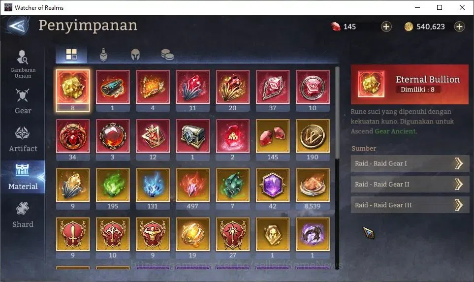 Watcher of Realms Accounts GLOBAL 60x|Lv67 2,8M Power|6 Lord[Rivenhald,Solcad image 19