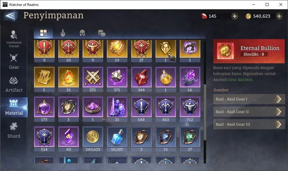 Watcher of Realms Accounts GLOBAL 60x|Lv67 2,8M Power|6 Lord[Rivenhald,Solcad image 20