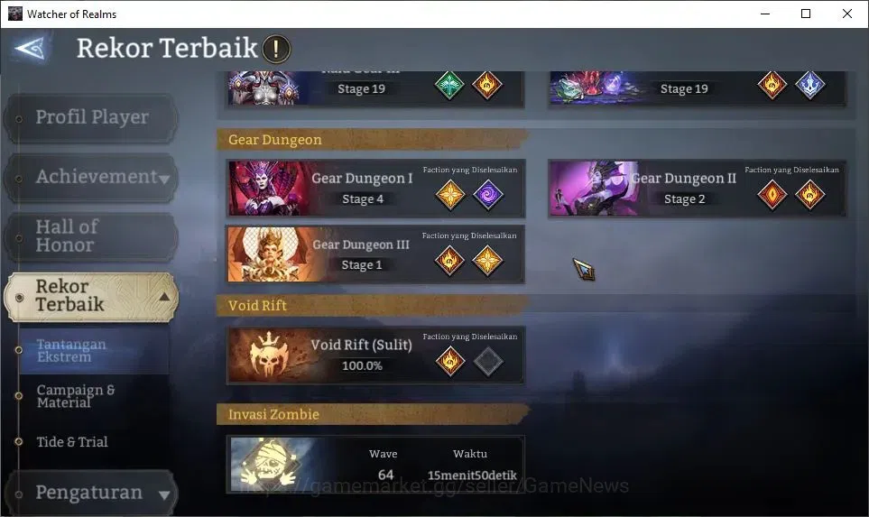 Watcher of Realms Accounts GLOBAL 60x|Lv67 2,8M Power|6 Lord[Rivenhald,Solcad image 8