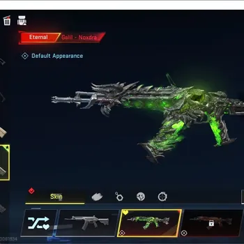 Blood Strike Accounts Starter ASIA Starter|1 ETERNAL Galil-Noxdra|1Legendary Gun|1 Epic Rename Card|Detail Check