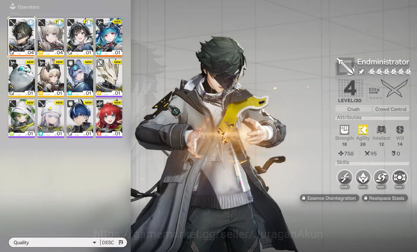 Arknights: Endfield Accounts NA/EU Lv2 | Fresh Starter Meta SSR Last Rite +  2 Sign Laevatain | Male Mc |(TA1113)