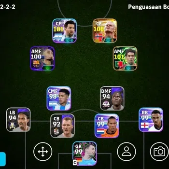 eFootball Accounts Meta Player Mobile|PW 2983|New Erling Haaland BigT,Rul Costa Epic,Lionel Messi ShowT|2026|Check SS