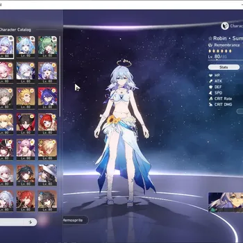 Honkai Star Rail Accounts Others Asia|TL 70|5 PremTeam|29 Limited (Robin Summer,YaoGuang,Acheron E2,Sparkle E1,T Herta,Rin T