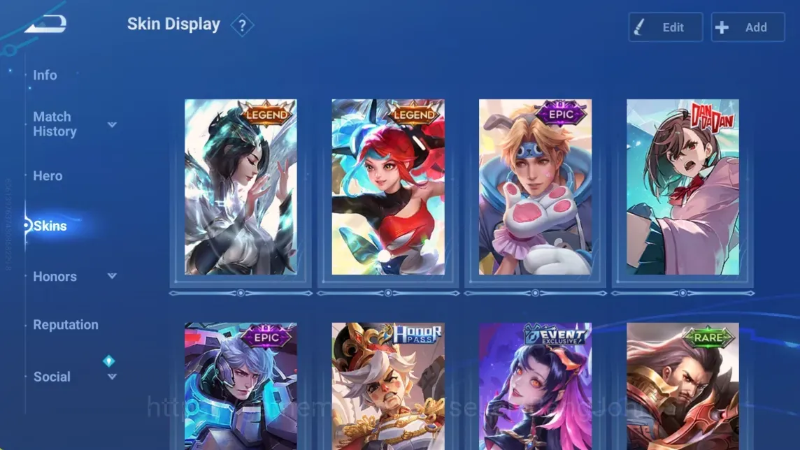 Honor of Kings Accounts Rare Skin Global|69H 28S|Minion: Camping Recruit|2 Legend|2 Epic|1 DDD|2 HonorPass|2 Event 1