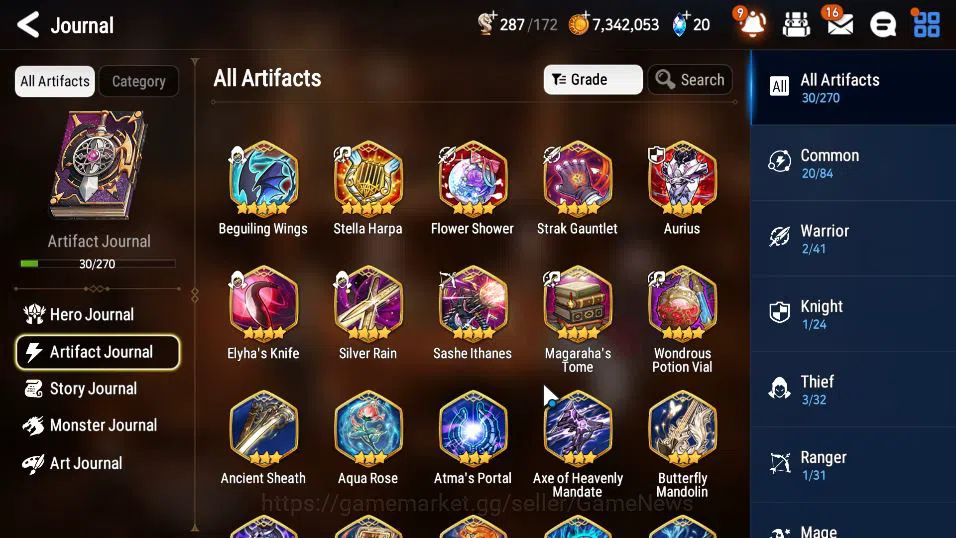 Epic Seven Accounts ASIA Unverif|New Era Mor lv6|2 ML(Salome,Solitaria image 18