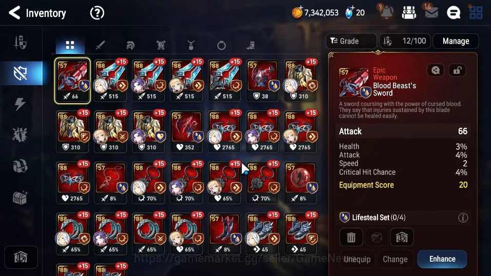 Epic Seven Accounts ASIA Unverif|New Era Mor lv6|2 ML(Salome,Solitaria image 8