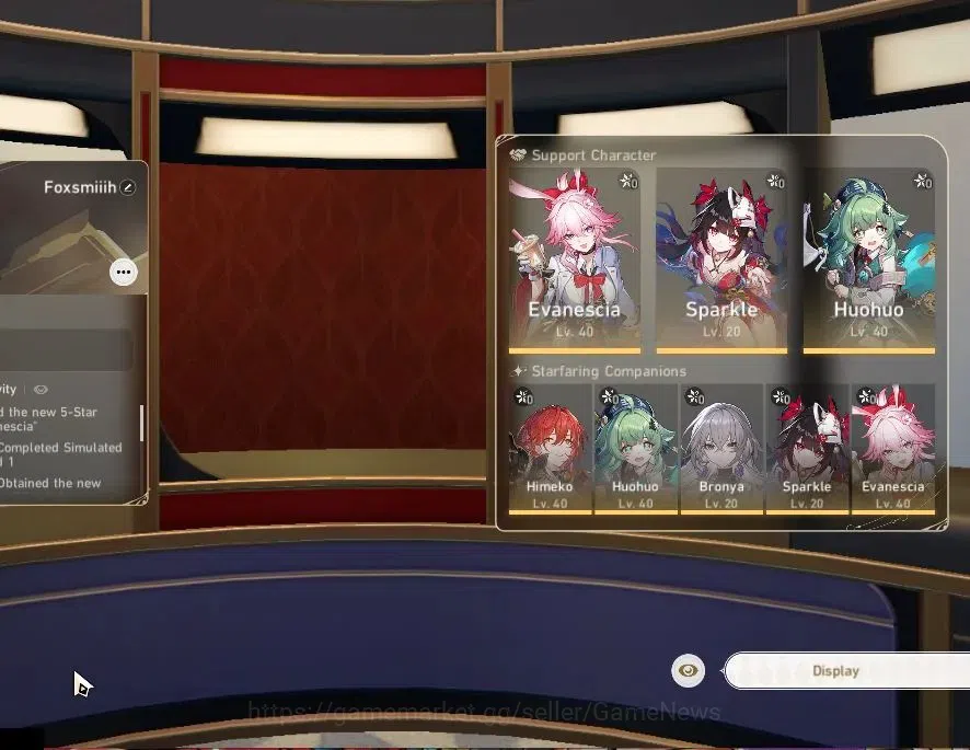 Honkai Star Rail Accounts Asia|TL 25|3 Limited|Evanescia,Huohuo,Sparkle|MC M image 2