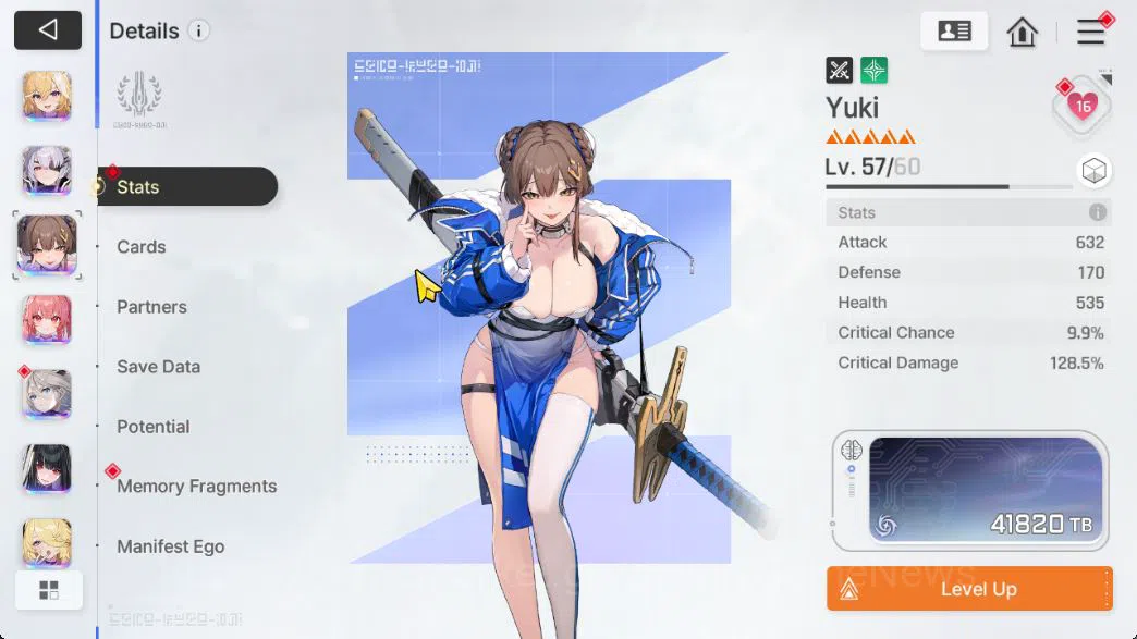 Chaos Zero Nightmare Accounts ASIA Lv53|13 SSR[Narja,SerenielM3,Chizuru,YukiM1]+ image 12