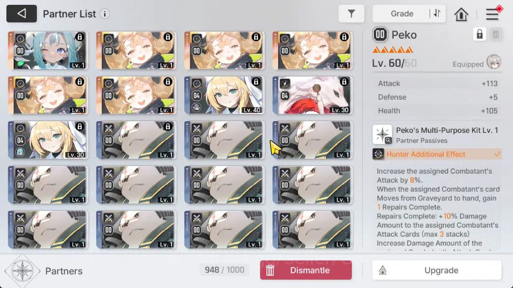 Chaos Zero Nightmare Accounts ASIA Lv53|13 SSR[Narja,SerenielM3,Chizuru,YukiM1]+ image 18