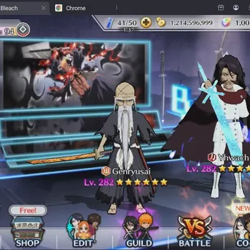 Bleach: Brave Souls Accounts Starter Global |1M BP+1K Orb|Fresh Story|2K Summon + 2K Acc Ticket|Ichigo & Jugram TYBW26,Aizen