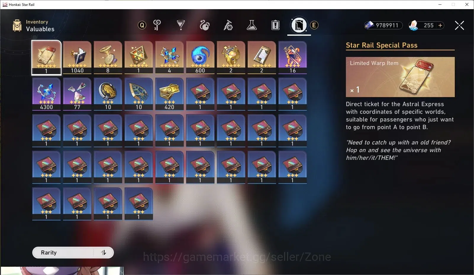 Honkai Star Rail Accounts ASIA|TL40|7x 5-Star Chars|Evanescia L50|Yao Guang image 13