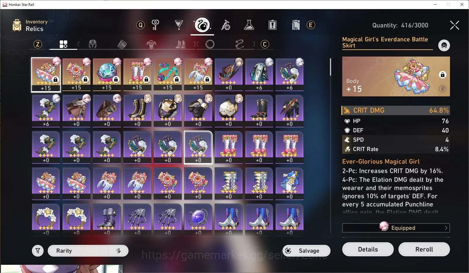 Honkai Star Rail Accounts ASIA|TL40|7x 5-Star Chars|Evanescia L50|Yao Guang image 17