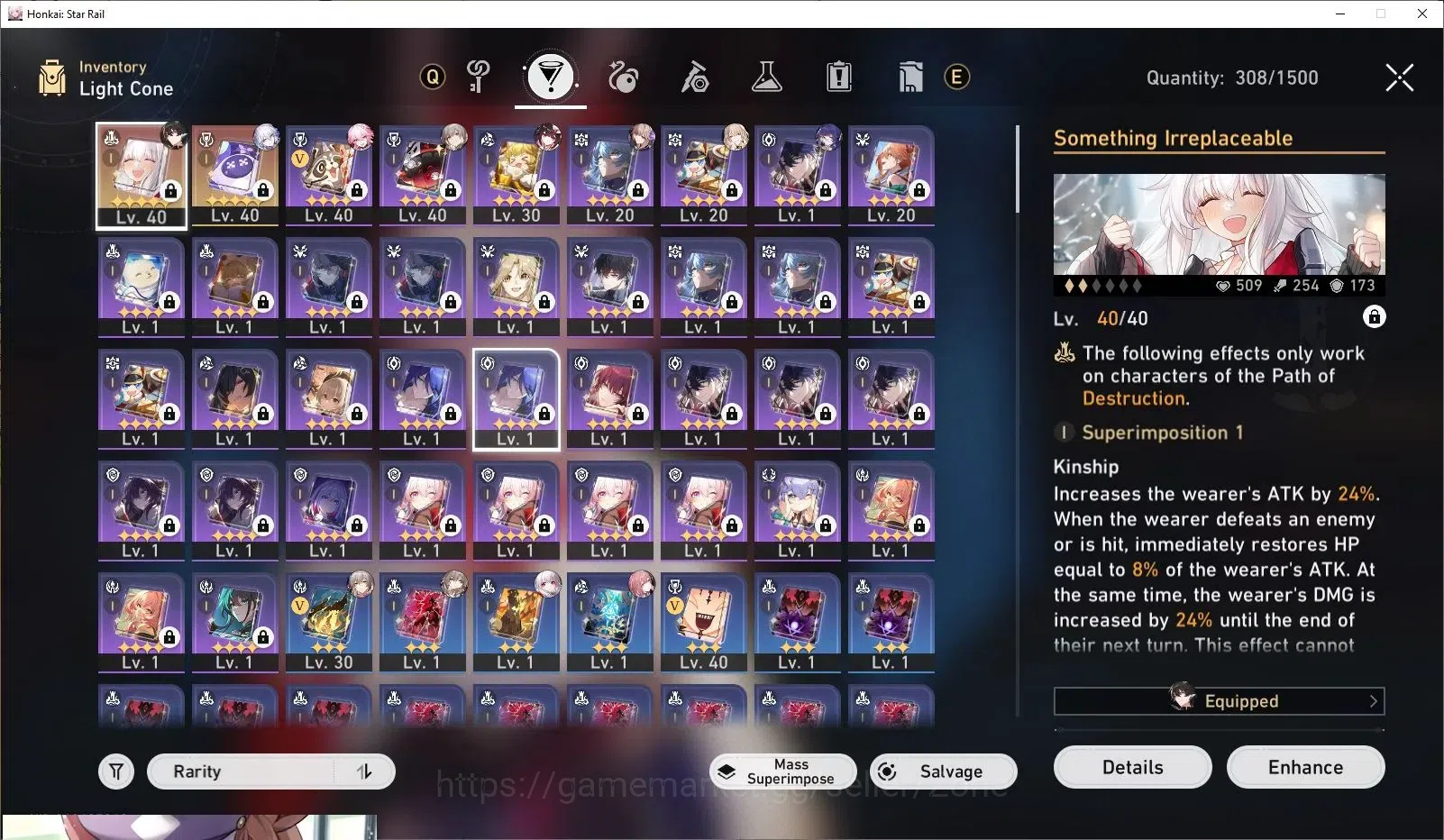 Honkai Star Rail Accounts ASIA|TL40|7x 5-Star Chars|Evanescia L50|Yao Guang image 18