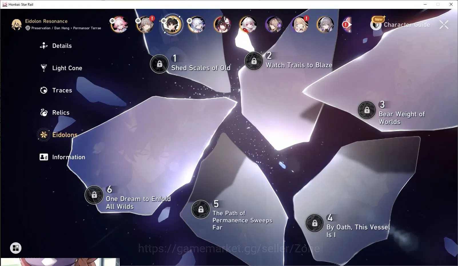 Honkai Star Rail Accounts ASIA|TL40|7x 5-Star Chars|Evanescia L50|Yao Guang image 2