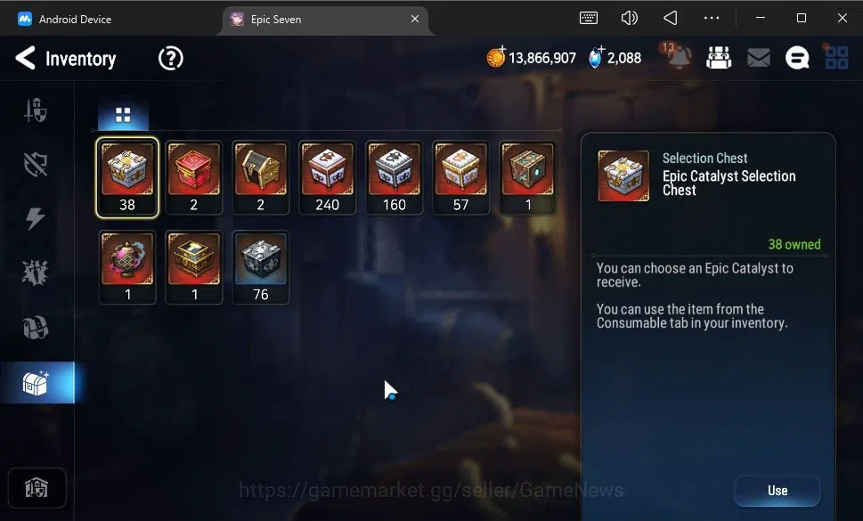 Epic Seven Accounts GLOBAL Unverif|New Era|5 ML(Salome,Belian,LW Peira image 13