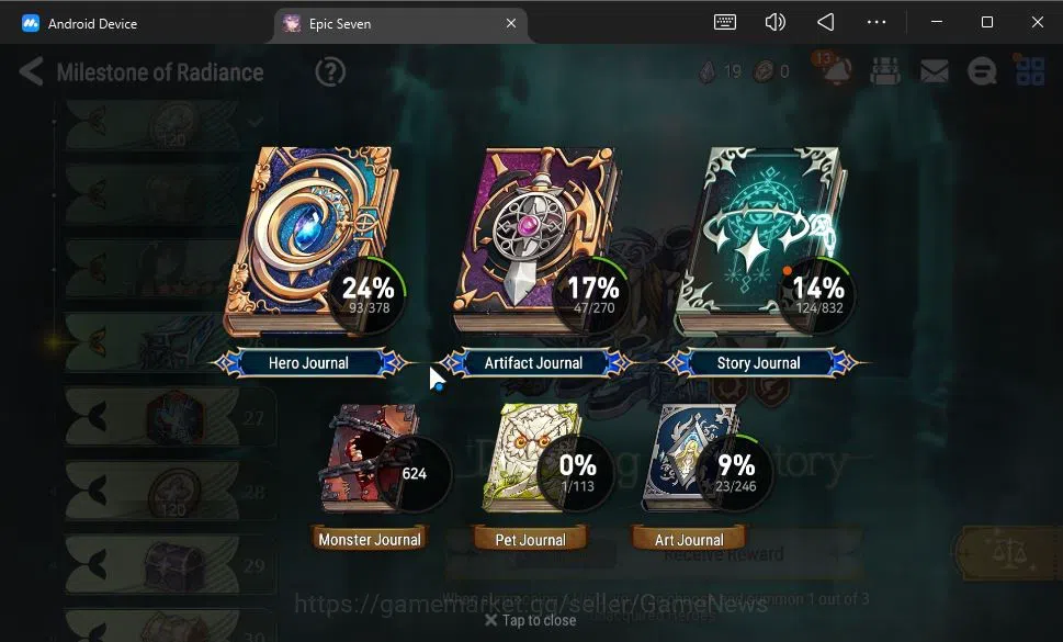 Epic Seven Accounts GLOBAL Unverif|New Era|5 ML(Salome,Belian,LW Peira image 5