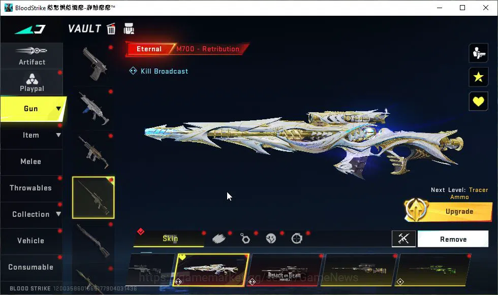 Blood Strike Accounts ASIA|7 ETERNAL[NOVA,ZERO,KAG-6 Lv5,AUG Lv3,Kar98k image 8