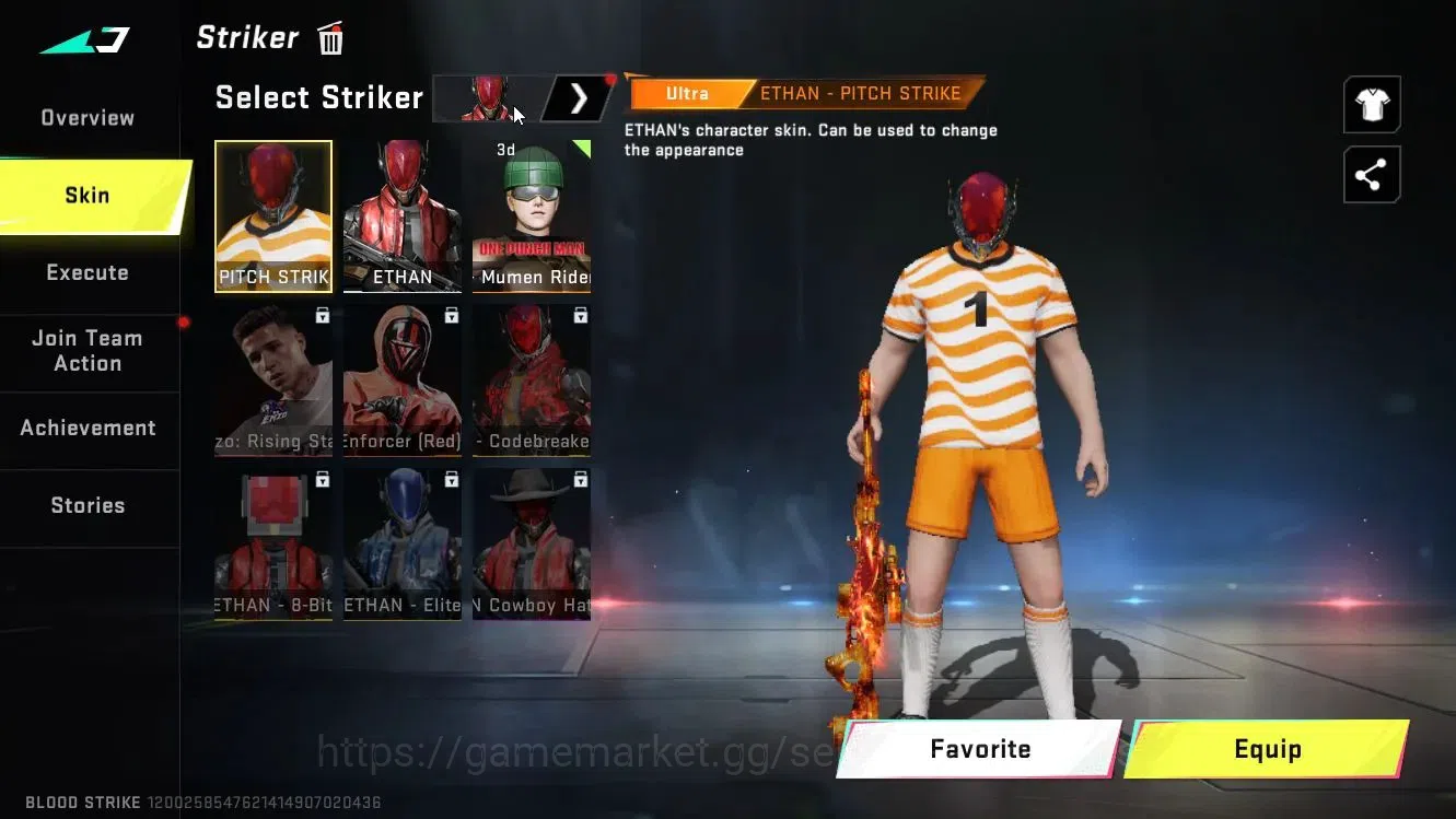 Blood Strike Accounts Others Asia|ULTRA [ETHAN-PitchStrike,M700-Boitatá,Lightblade-Dark Force]|Limited Origin-12 4