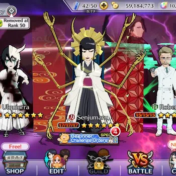 Bleach: Brave Souls Accounts Starter Global |88K BP+10K Orb|FreshStory|Senjumaru TYBW25|Ulquiorra|Robert TYBW24|Aizen