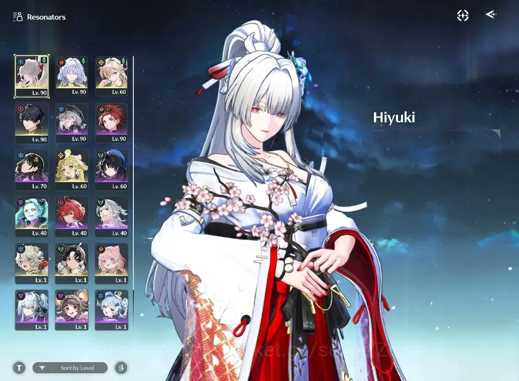 Wuthering Waves Accounts Others ASIA|UL70|SOLR8|PremTeam Hiyuki(Hiyuki+Sign,Mornye+Sign)|Mornye RC5|Check SS|MC 1