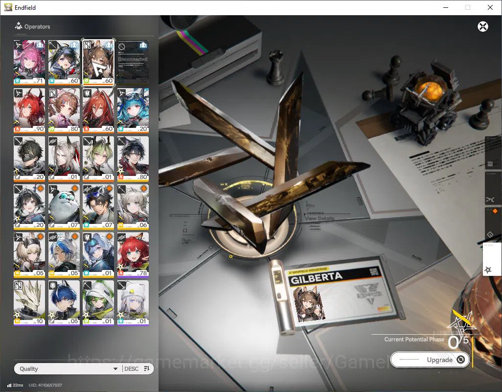 Arknights: Endfield Accounts ASIA|Lv 52|SSR 9 (5Limit) [TangTang,LaevatainP1,]+ image 14