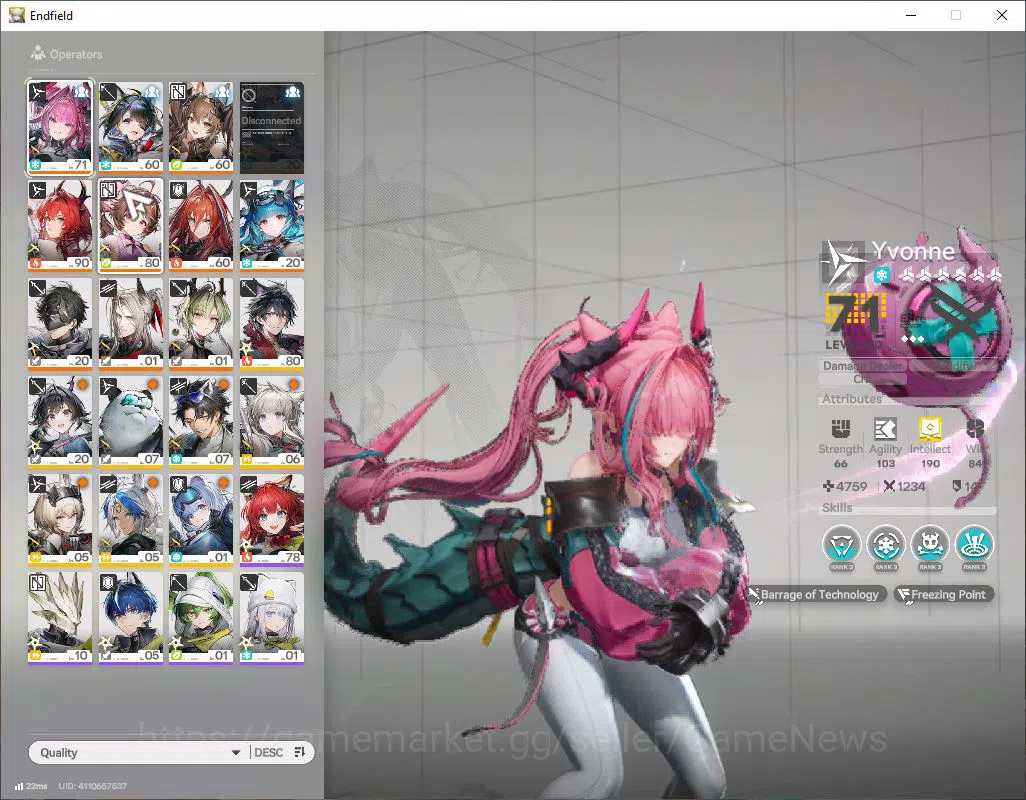 Arknights: Endfield Accounts ASIA|Lv 52|SSR 9 (5Limit) [TangTang,LaevatainP1,]+ image 2