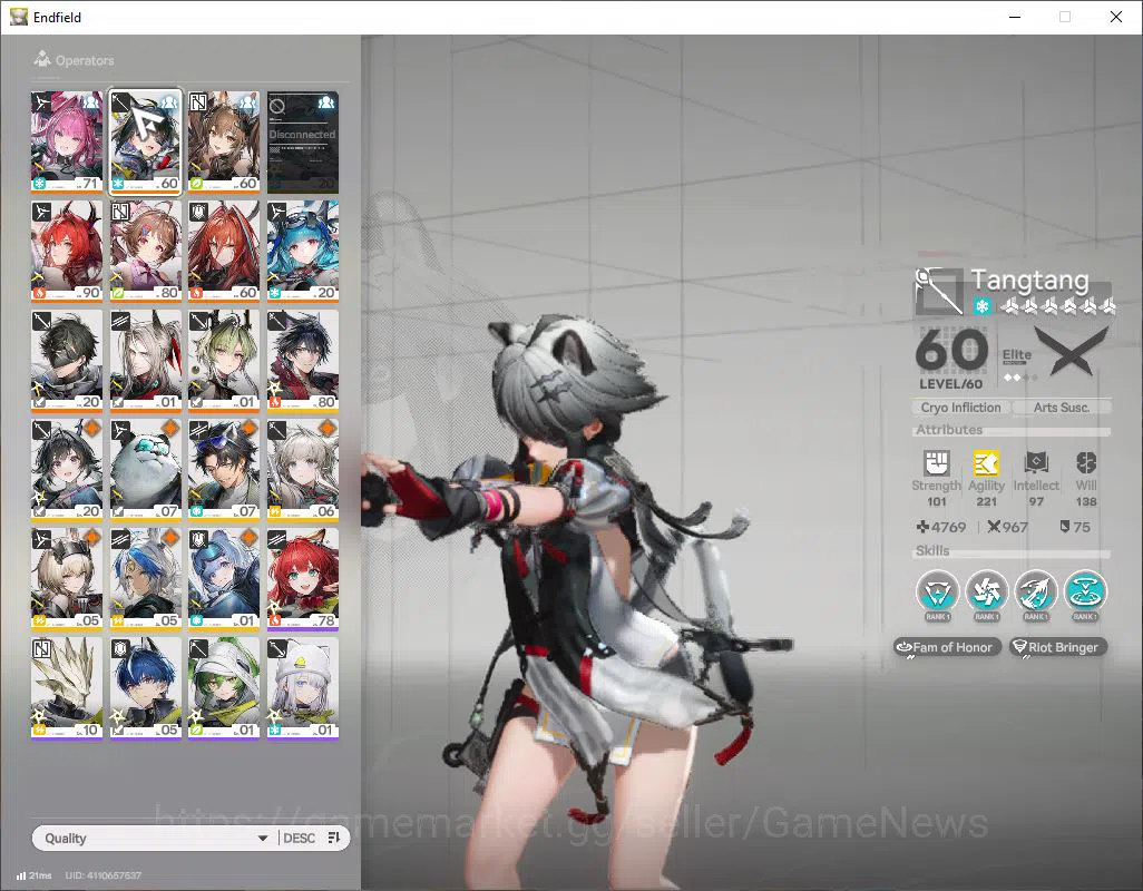 Arknights: Endfield Accounts ASIA|Lv 52|SSR 9 (5Limit) [TangTang,LaevatainP1,]+ image 3