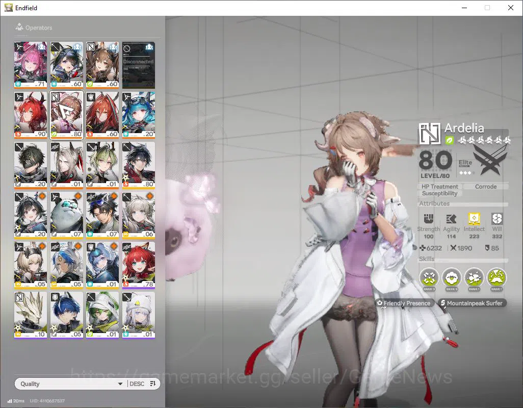 Arknights: Endfield Accounts ASIA|Lv 52|SSR 9 (5Limit) [TangTang,LaevatainP1,]+ image 6