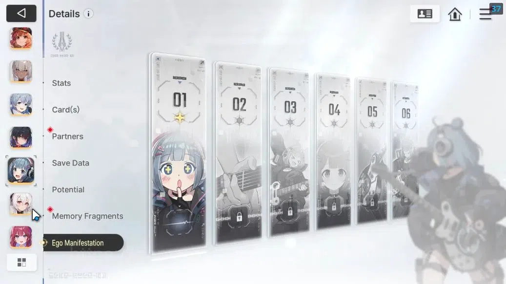 Chaos Zero Nightmare Accounts GLOBAL Lv 47|5 SSR[Heidemarie,Rita,Yuki,Veronica,R image 8