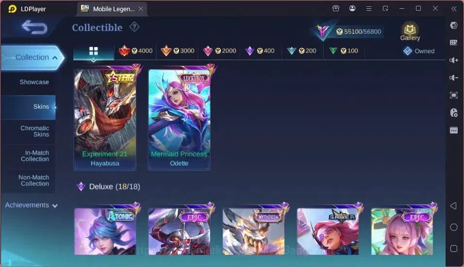 Mobile Legends: Bang Bang Accounts Global|Hero 132|Skin 249|Renowned|K.O.F Karina|Col image 9