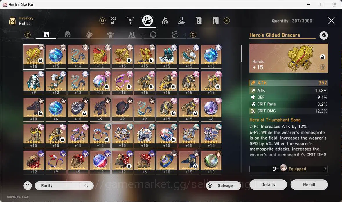 Honkai Star Rail Accounts ASIA|TL 65|11 limit|Anaxa E2+sign,YaoGuang,Evernig image 12