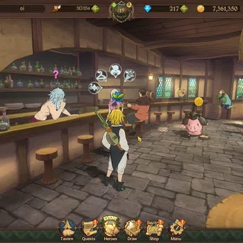 The Seven Deadly Sins: Grand Cross Midgame Global | 1,1 M CC |217 DM| Chapter 4 | 1 Seventh S image 1