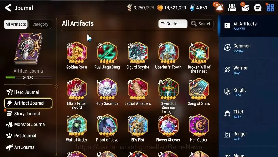 Epic Seven Accounts ASIA Unverif|7 ML(Salome, NM Luna, SP Politis,etc) image 6