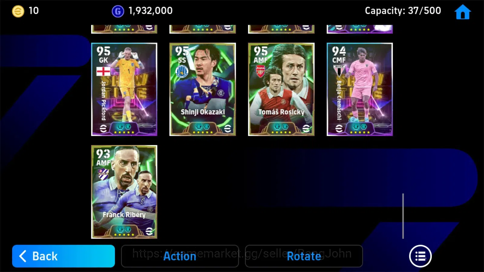 eFootball Accounts Android|PW 3204|Epic Fablo Cannavaro,Epic Riccardo image 1
