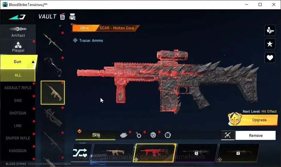 Blood Strike Accounts ASIA|Eternal ZERO-Odashadow|Collab 7DS[QBZ95,Kar98 image 10