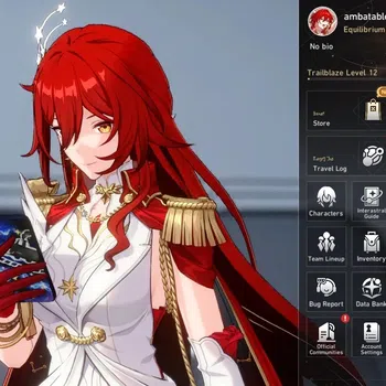 Honkai Star Rail Accounts Starter Asia| Starter | TL 12 | 1 Limited | Himeko Nova | +2 STD Char ( Himeko & Clara ) | Female
