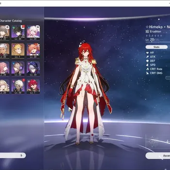 Honkai Star Rail Accounts Starter Asia|Starter TL 15|2 Golden Companion|3 Limited|Himeko Nova,Gilgamesh & Archer|Male