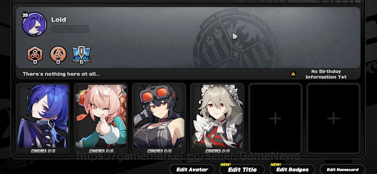 Zenless Zone Zero Accounts ASIA|IK 39|S1 Ch4|6K Polychrome + 8 EMT,2 Limited  image 3