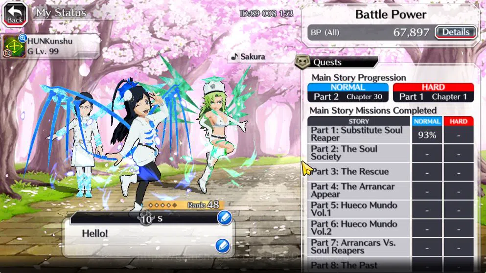 Bleach: Brave Souls Accounts [GLOBAL]6K Orbs+Fresh All Story|TYBW26[Giselle,Can image 12