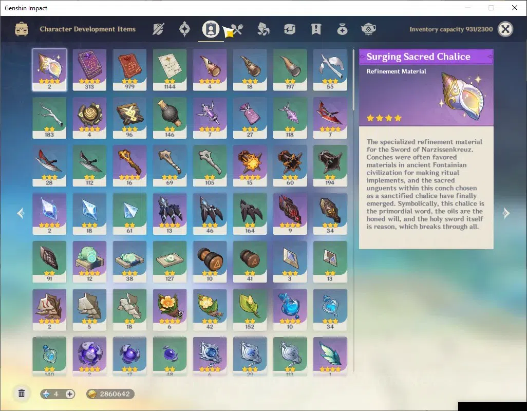 Genshin Impact Accounts ASIA|AR 57|FlinsC1+Sign+PremTeam|6 Limited + 6(*5W image 10
