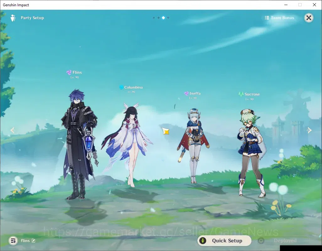 Genshin Impact Accounts ASIA|AR 57|FlinsC1+Sign+PremTeam|6 Limited + 6(*5W image 7