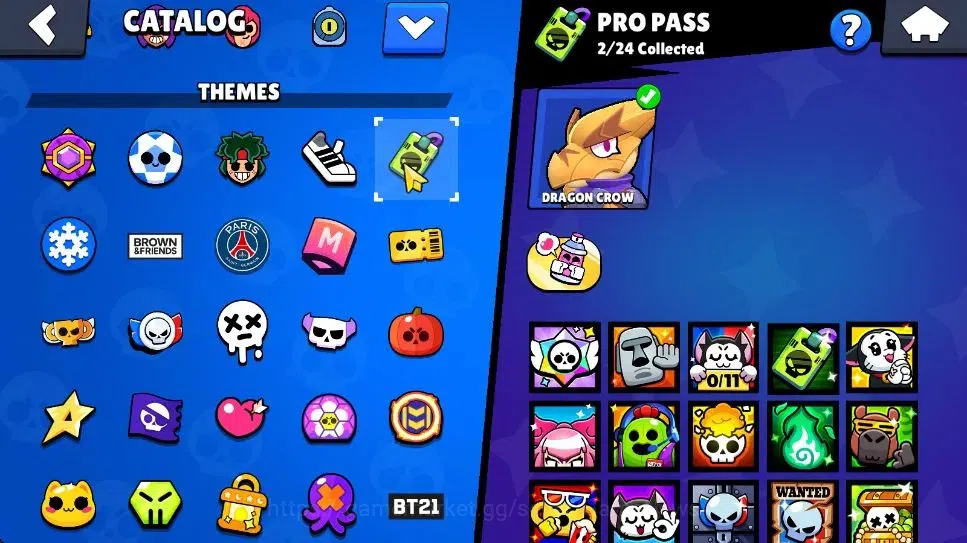 Brawl Stars Accounts 1322 Trophy|5875 Bling|17 Brawlers 1 Max Lvl [Shelly] 2 Epic Skin [Final Boss Rico] 1 Super Rare Skin 17
