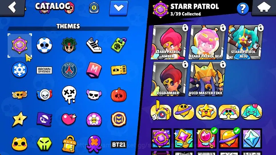Brawl Stars Accounts 1322 Trophy|5875 Bling|17 Brawlers 1 Max Lvl [Shelly] 2 Epic Skin [Final Boss Rico] 1 Super Rare Skin 18