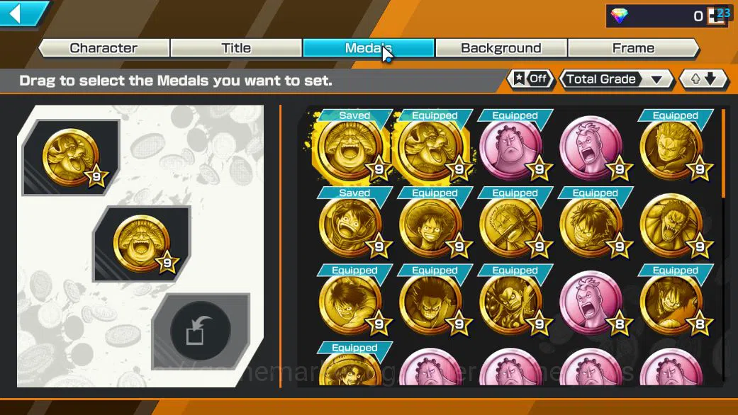 One Piece Bounty Rush Accounts Starter Global|6 EX 1 MAX|AMS Borsalino,Gear5 Luffy,T5E Jaygarcia,KING D.Roger,Roronoa 3