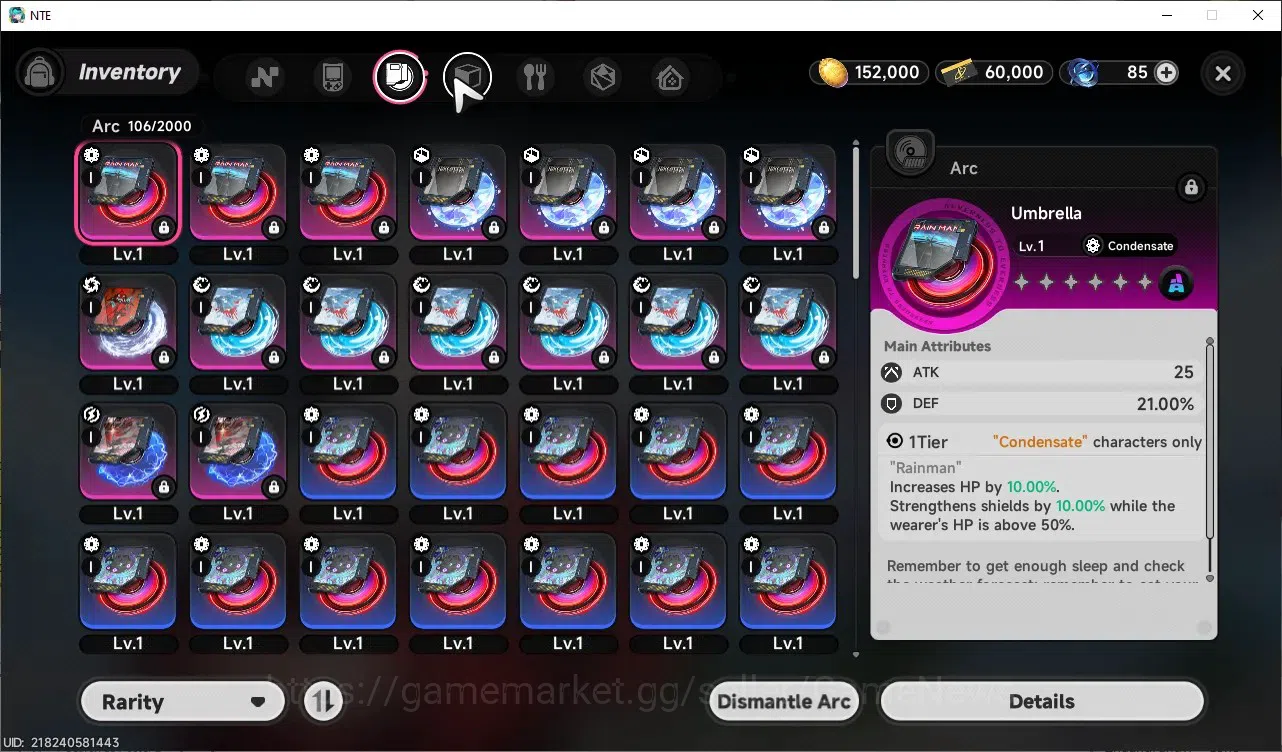 Neverness to Everness Accounts GLOBAL Southeast Asia|HL 3|1 S-Class (LacrimosaA1) image 12