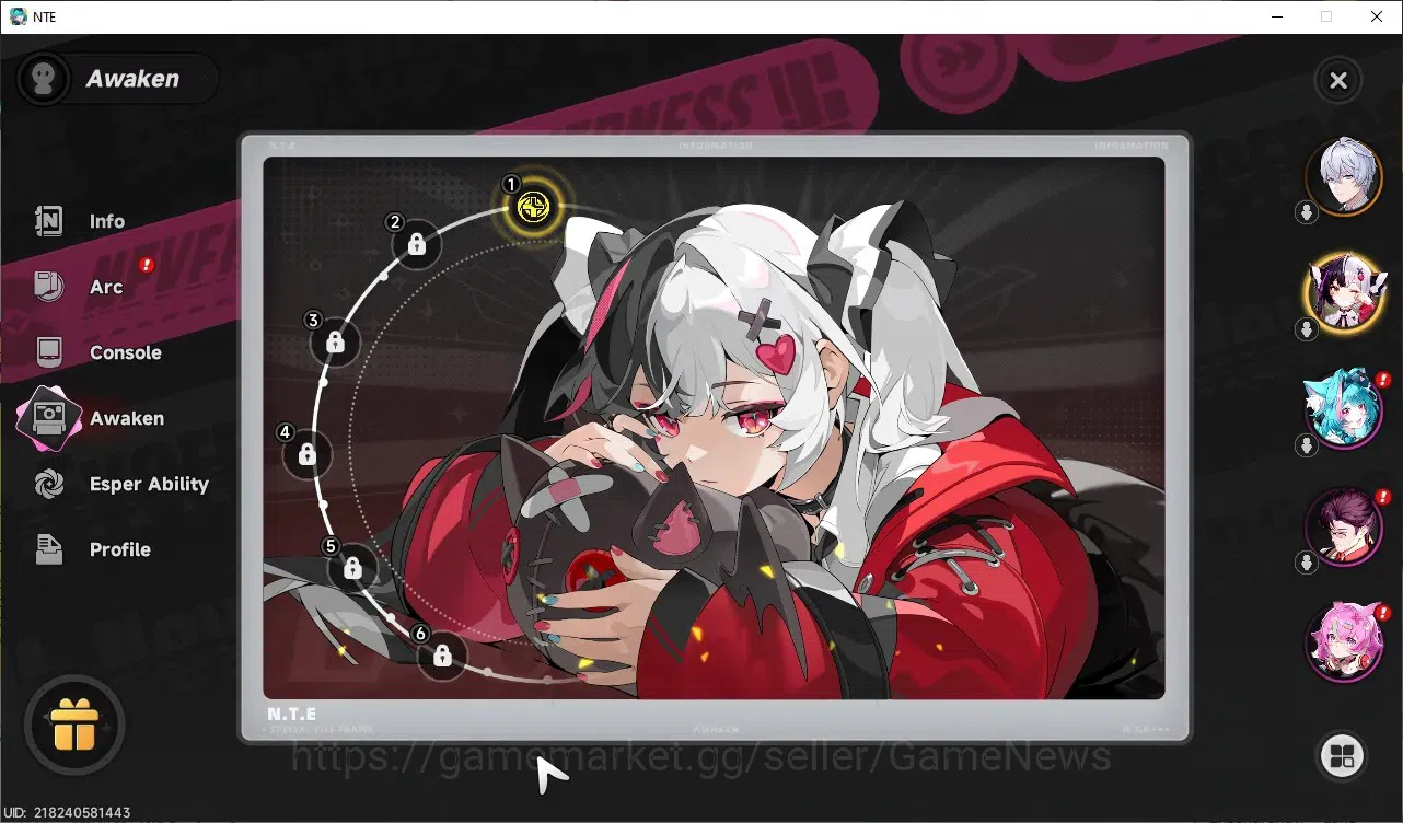 Neverness to Everness Accounts GLOBAL Southeast Asia|HL 3|1 S-Class (LacrimosaA1) image 4